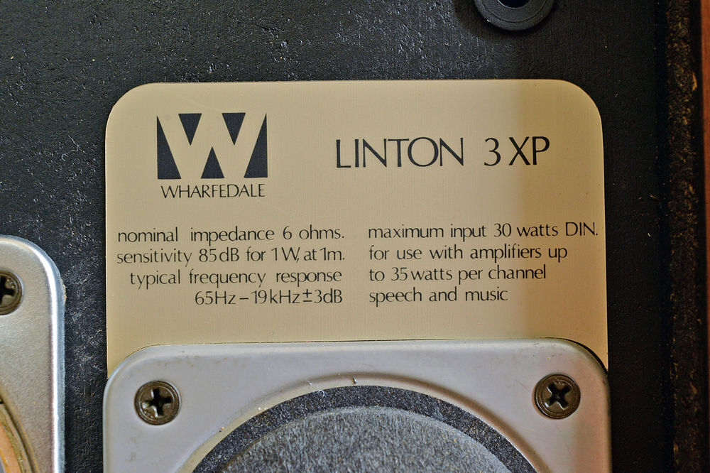 Enceintes Wharfedale LINTON 3XP Audio et hifi