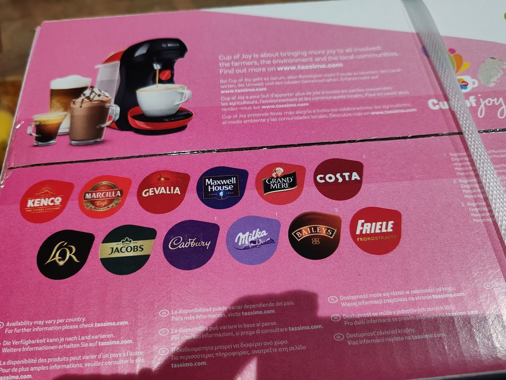 Tassimo Happy Friendly neuve Electroménager