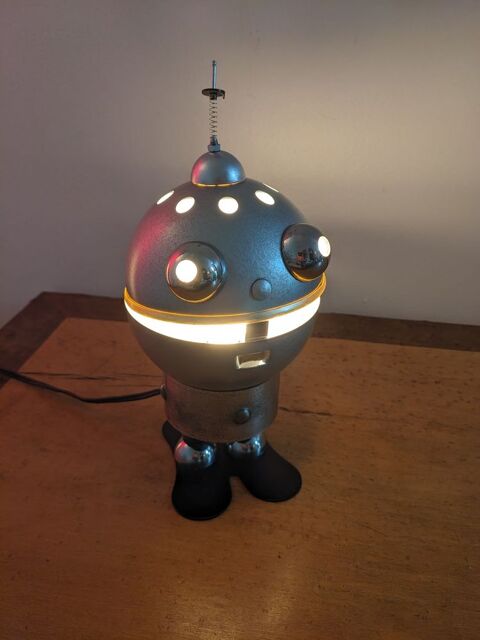 Lampe Robot Satco Design Space �ge 70 Vintage Voir photos. V 250 Marseille 13 (13)