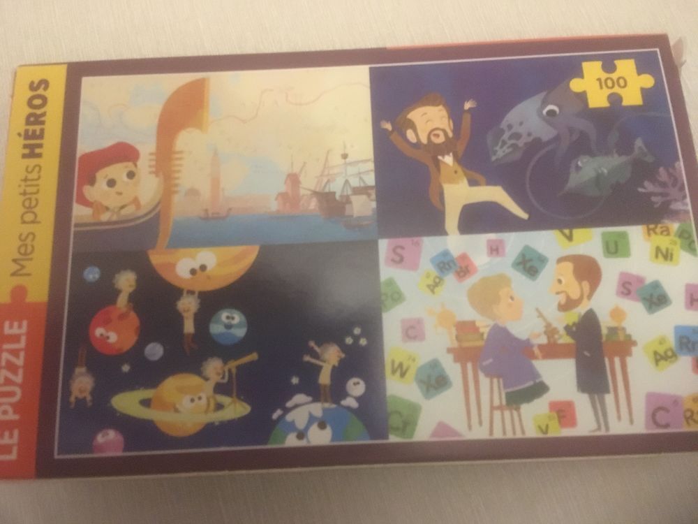 puzzle "mes petits h&eacute;ros " Jeux / jouets