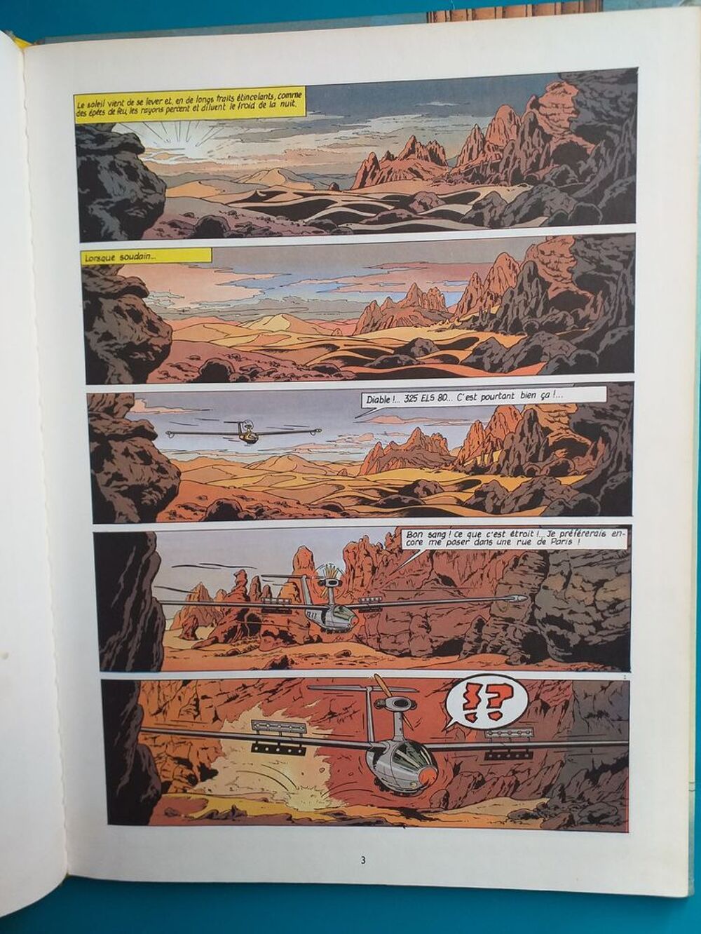 1981 L'OASIS Les aventures de Lefranc J. MARTIN- G. CHAILLET Livres et BD