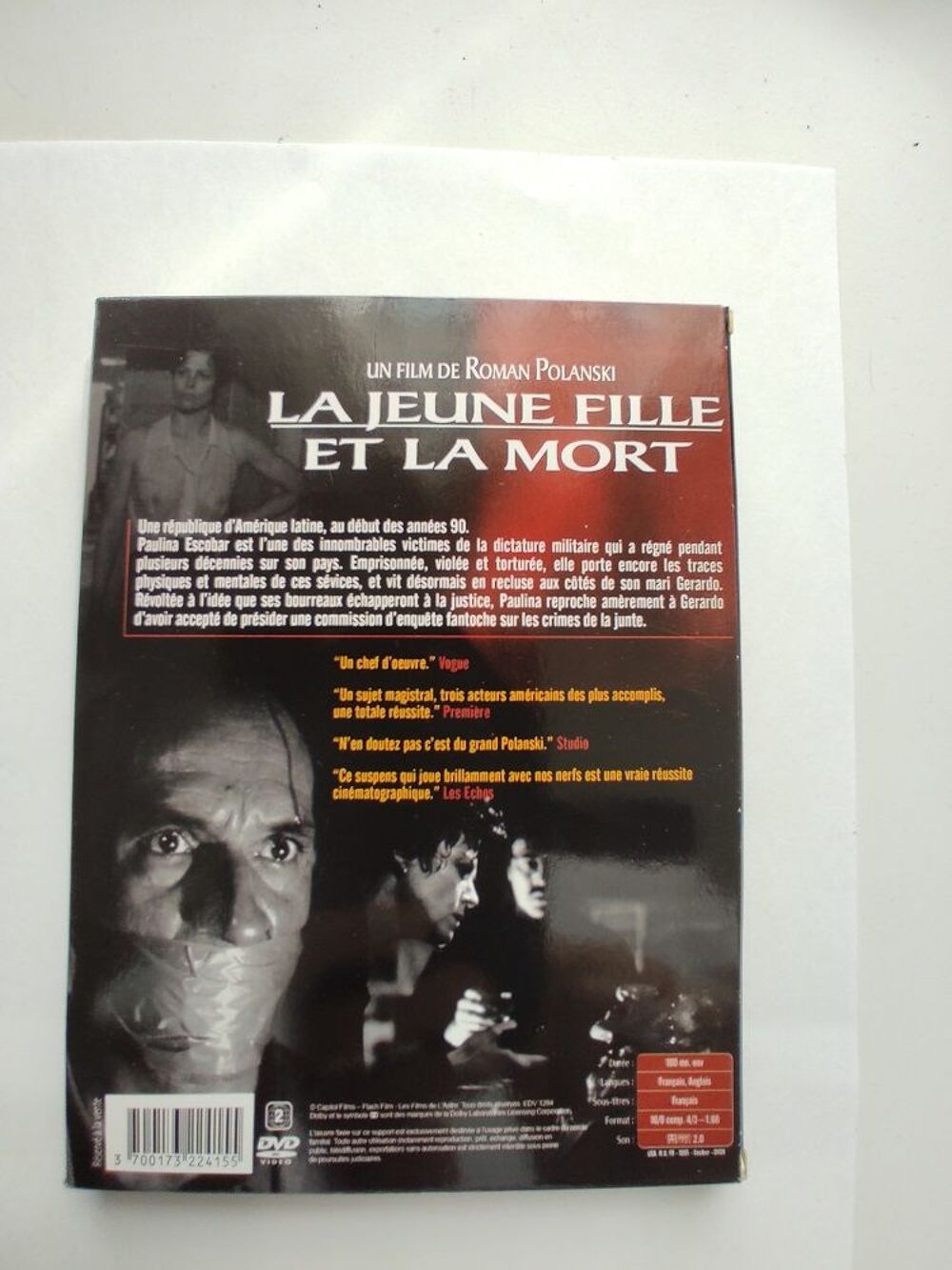Dvd film Q:3 tr&egrave;s bon &eacute;tat DVD et blu-ray