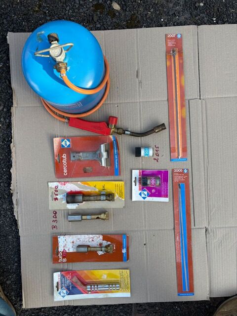 chalumeau turbo gaz (ensemble complet) 1850  20 Saint-Gens-Champespe (63)
