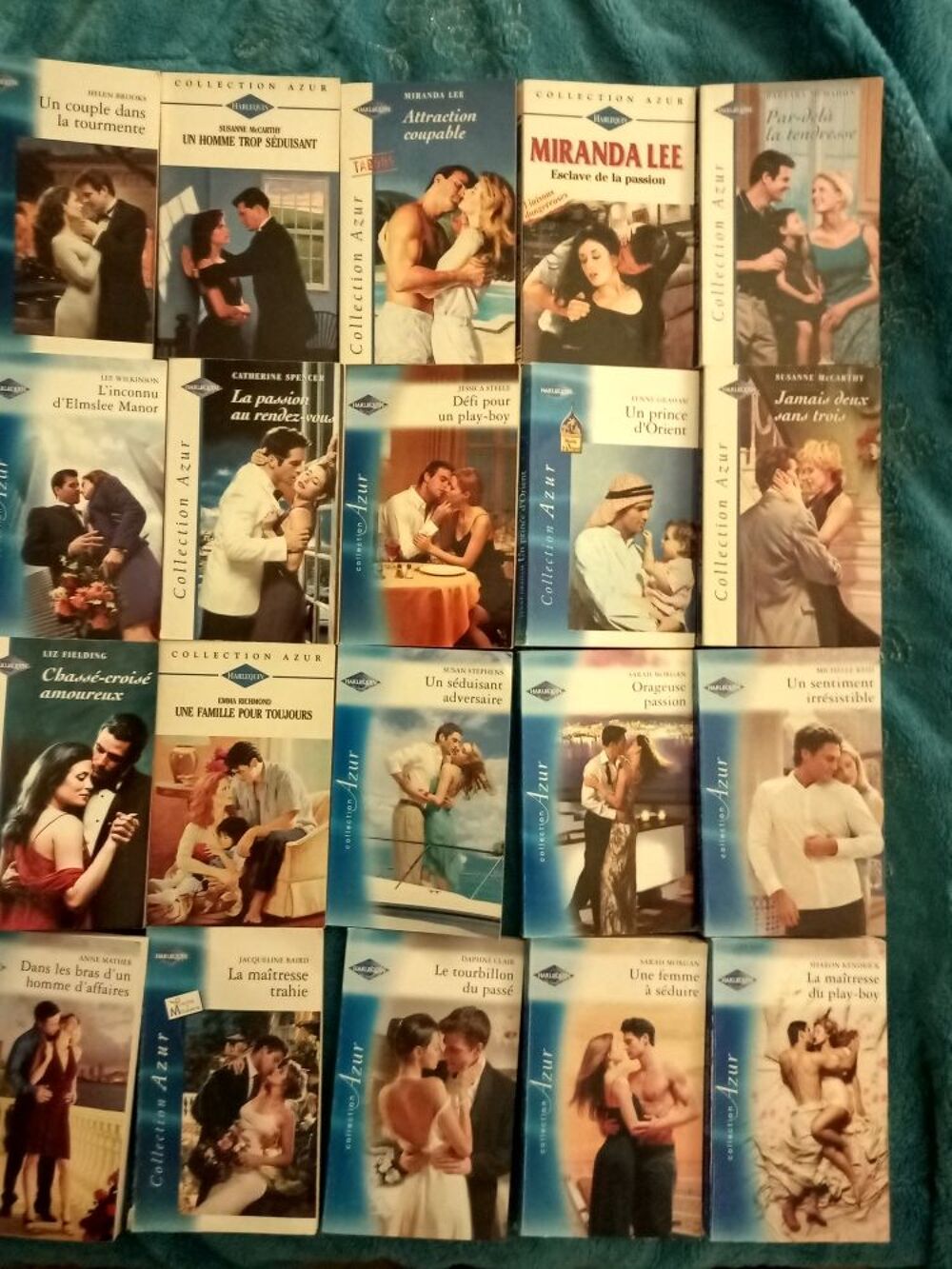 livres Harlequin x20 collection azur Livres et BD