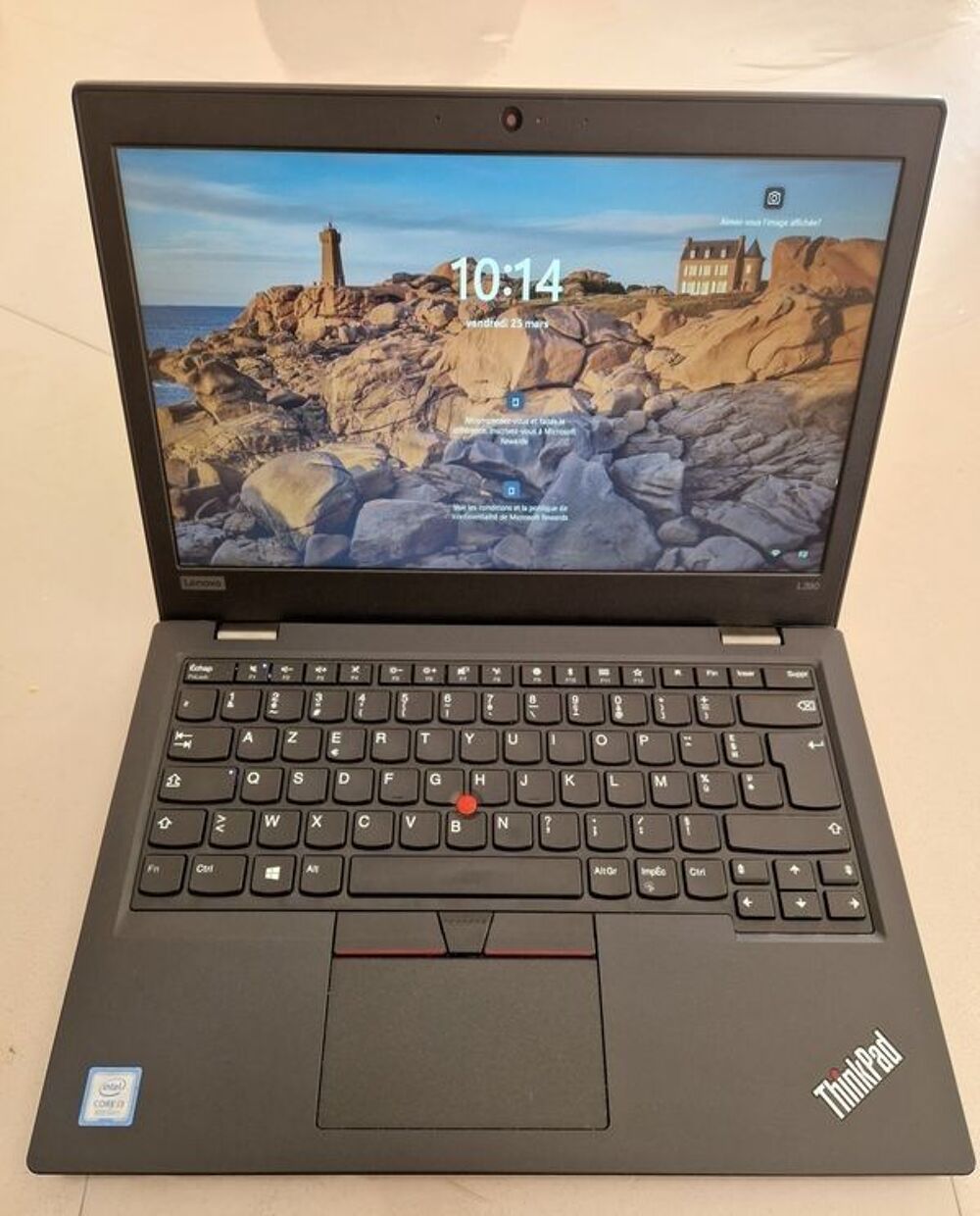 PC ThinkPad LENOVO L390 16Go de ram 13,3" 8eme generation Matériel informatique