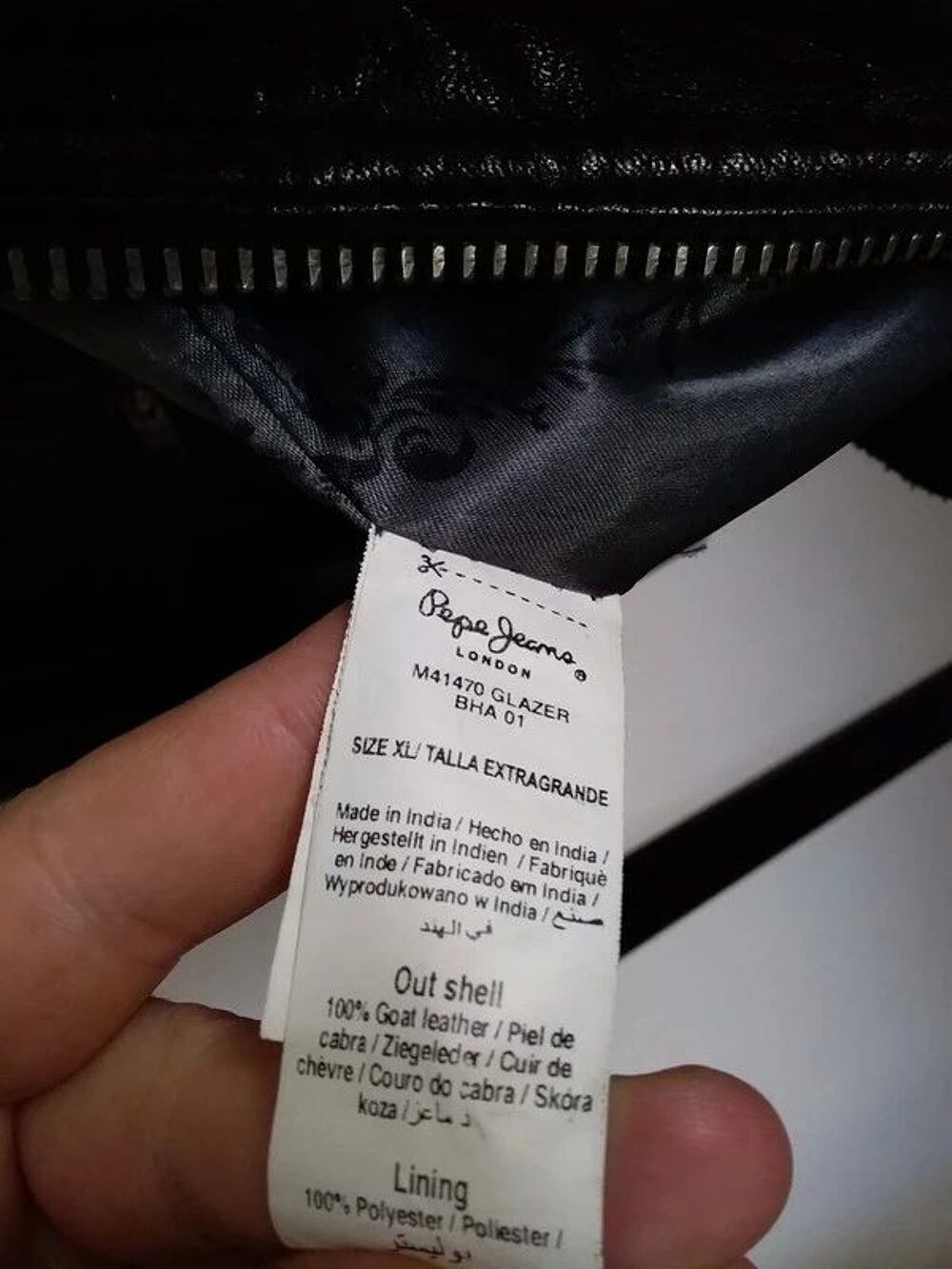 Veste en cuir Pepe Jeans
Vêtements
