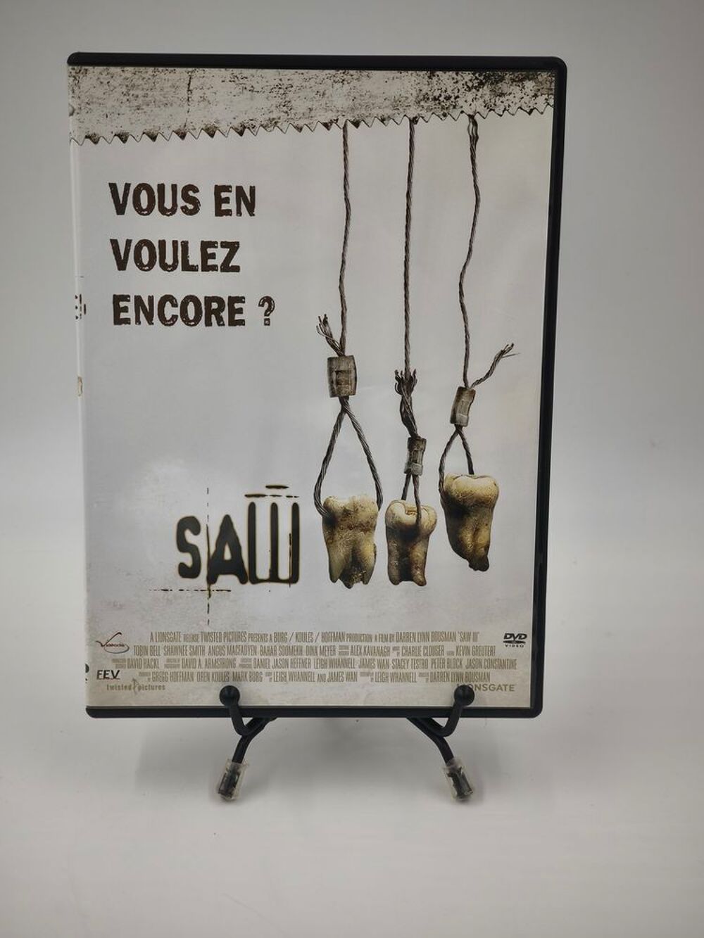 Film DVD Saw III (3) en boite DVD et blu-ray