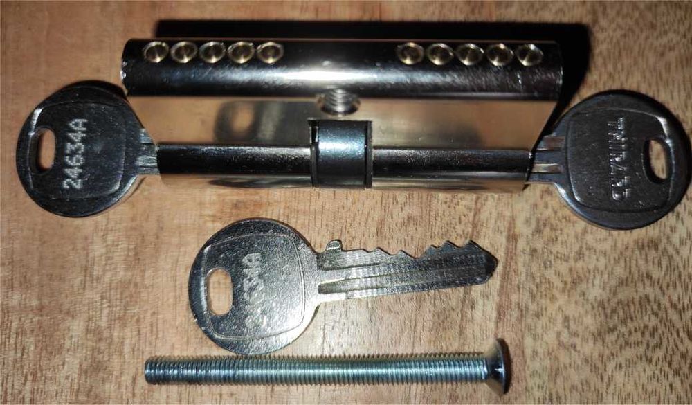 Cylindre de serrure Thirard + 3 cl&eacute;s Bricolage
