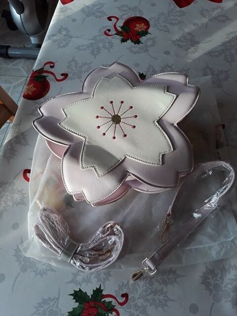 Sac fleur cerisier SAKURA lolita Kawaï cosplay manga anime d 29 Fèves (57)