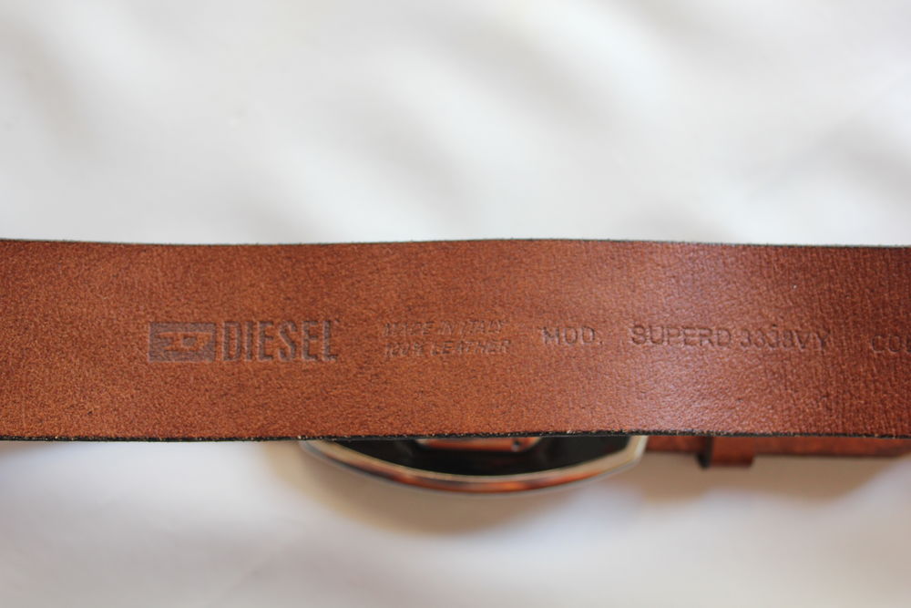 Ceinture cuir Superstar DIESEL Maroquinerie