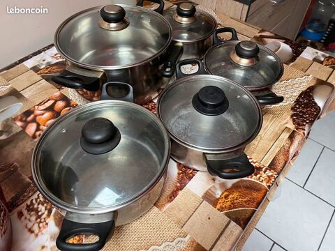 ce lot de faitouts en aluminium avec leurs couvercl 20 La Bass�e (59)
