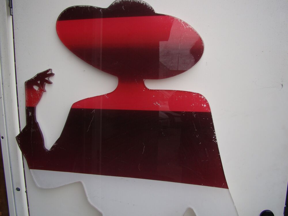 Silhouette de vitrine vintage
D�coration