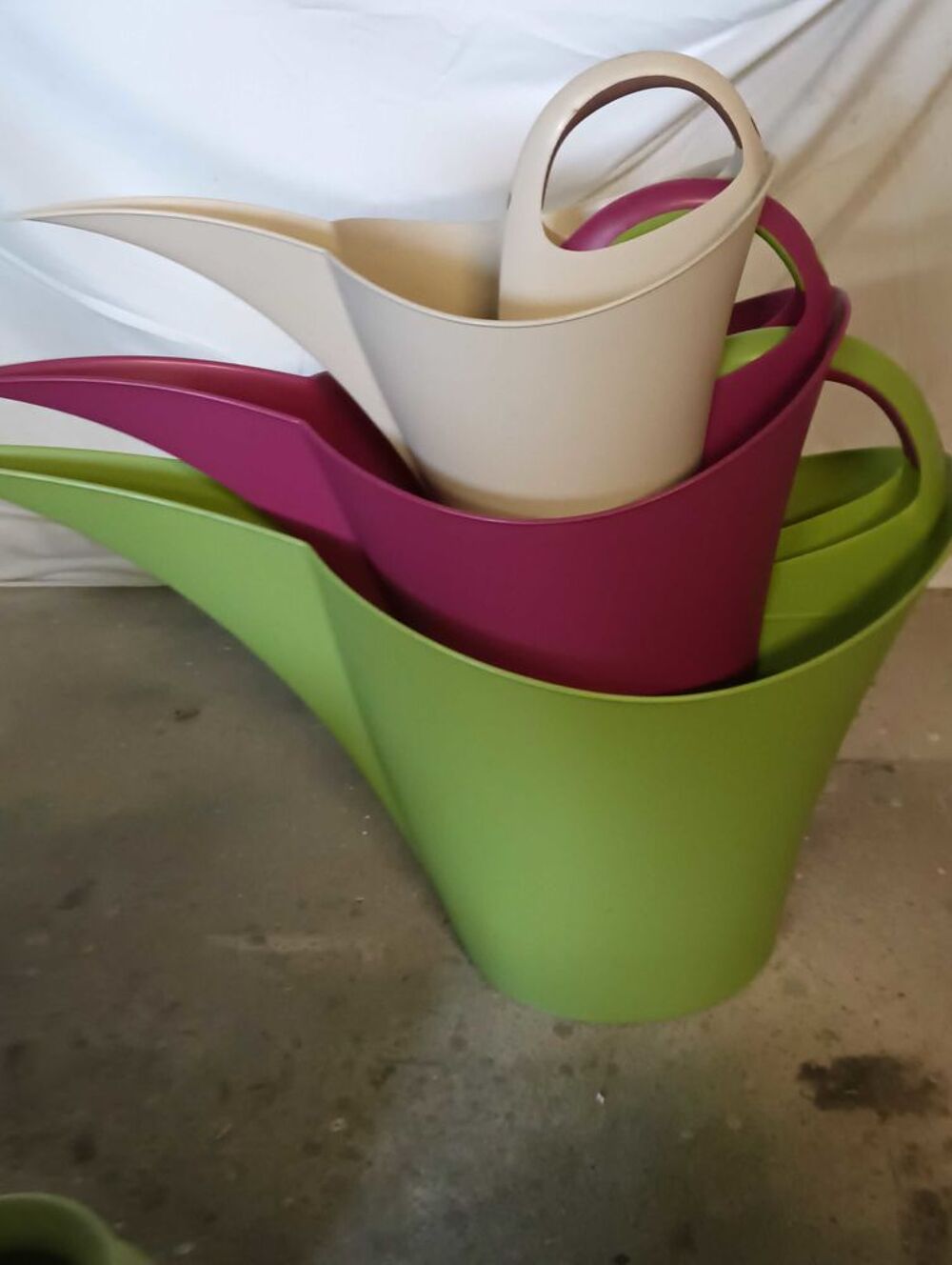 arrosoirs 3 couleurs disgin Jardin