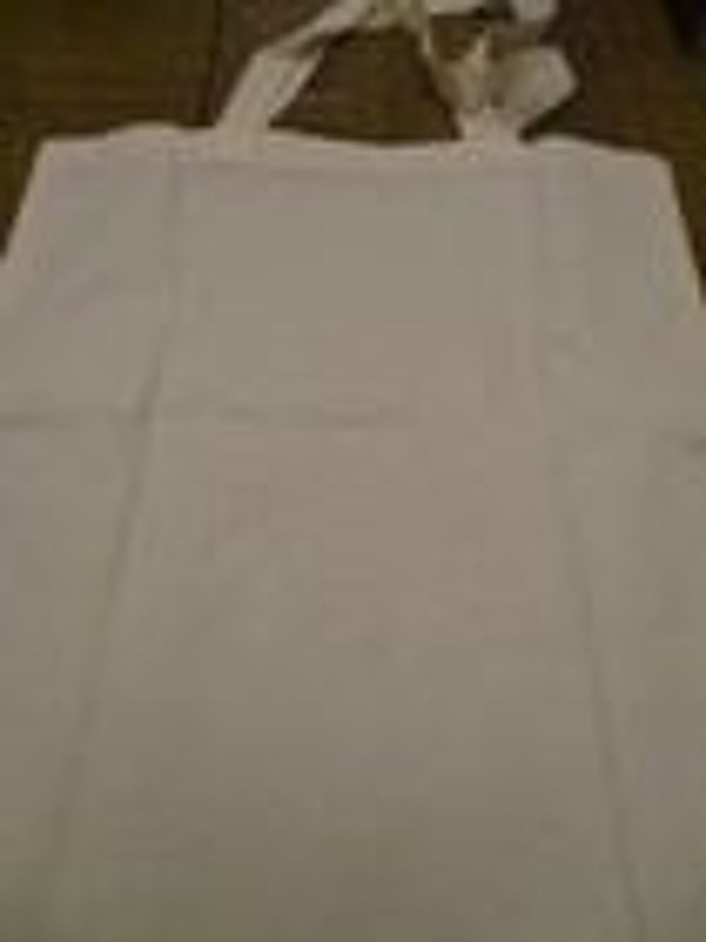 Petit sac en coton 38 cm x 34 cm avec petite cordeli&egrave;re Maroquinerie