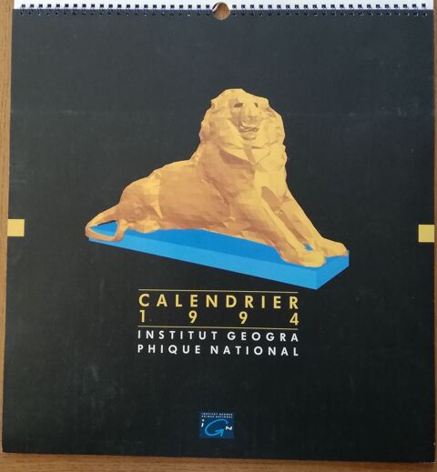  Calendrier de l'Institut Gographique National de 1994  0 Cagnes-sur-Mer (06)