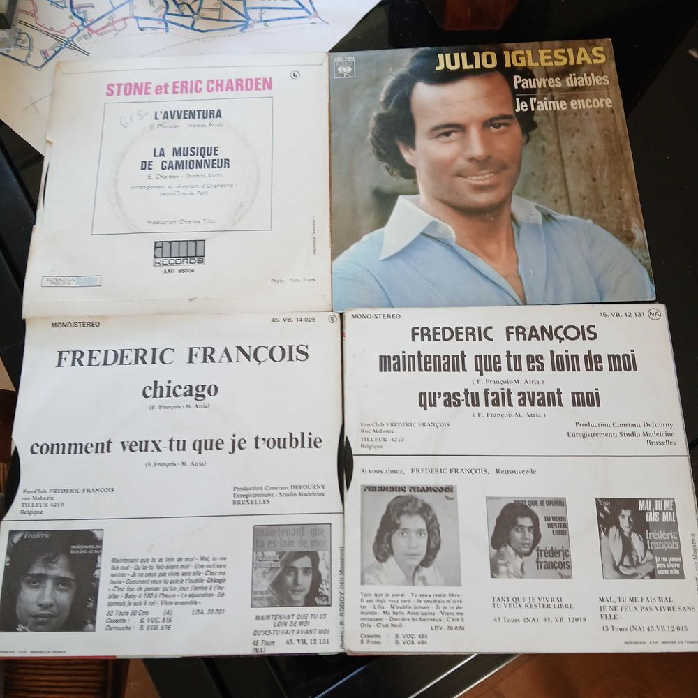 45 TOURS CD et vinyles