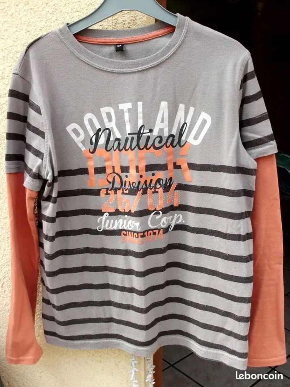 T-shirt gar&ccedil;on 12ans Vêtements enfants