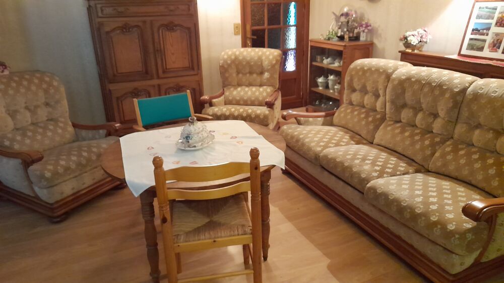 canap&eacute; convertible 3 places et 2 fauteuils Meubles