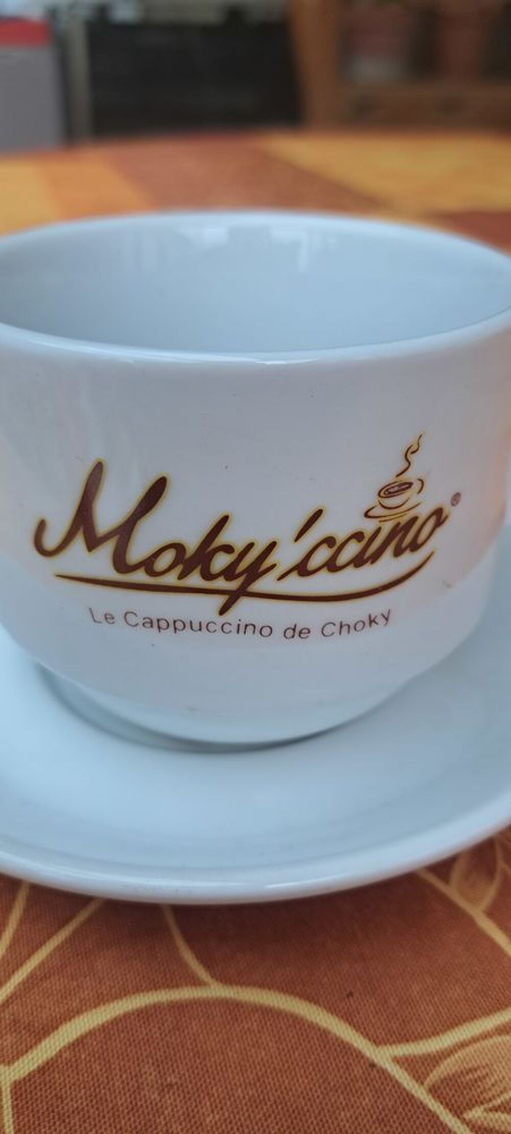 6 TASSES CAPPUCCINO "CHOKY" 