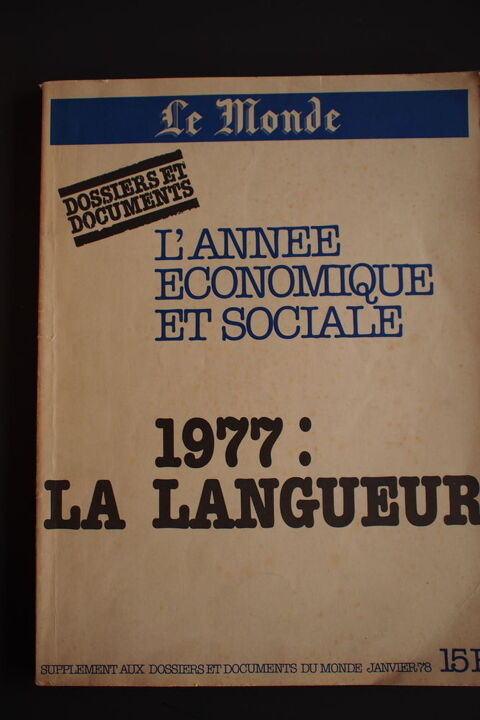 L'anne conomique et sociale : 1977 : la langueur, 10 Rennes (35)