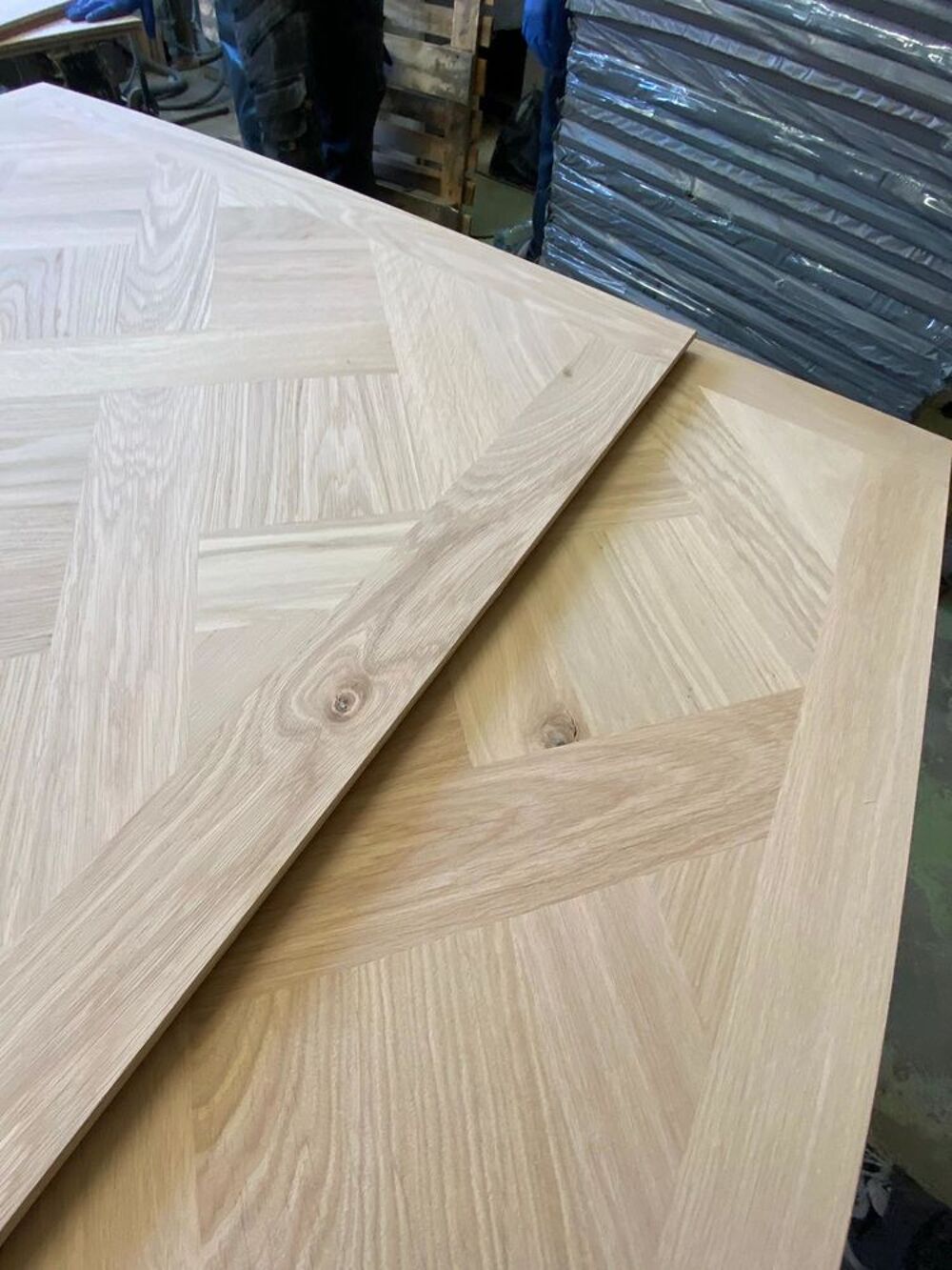 Parquet Versailles en ch&ecirc;ne contrecoll&eacute; Bricolage