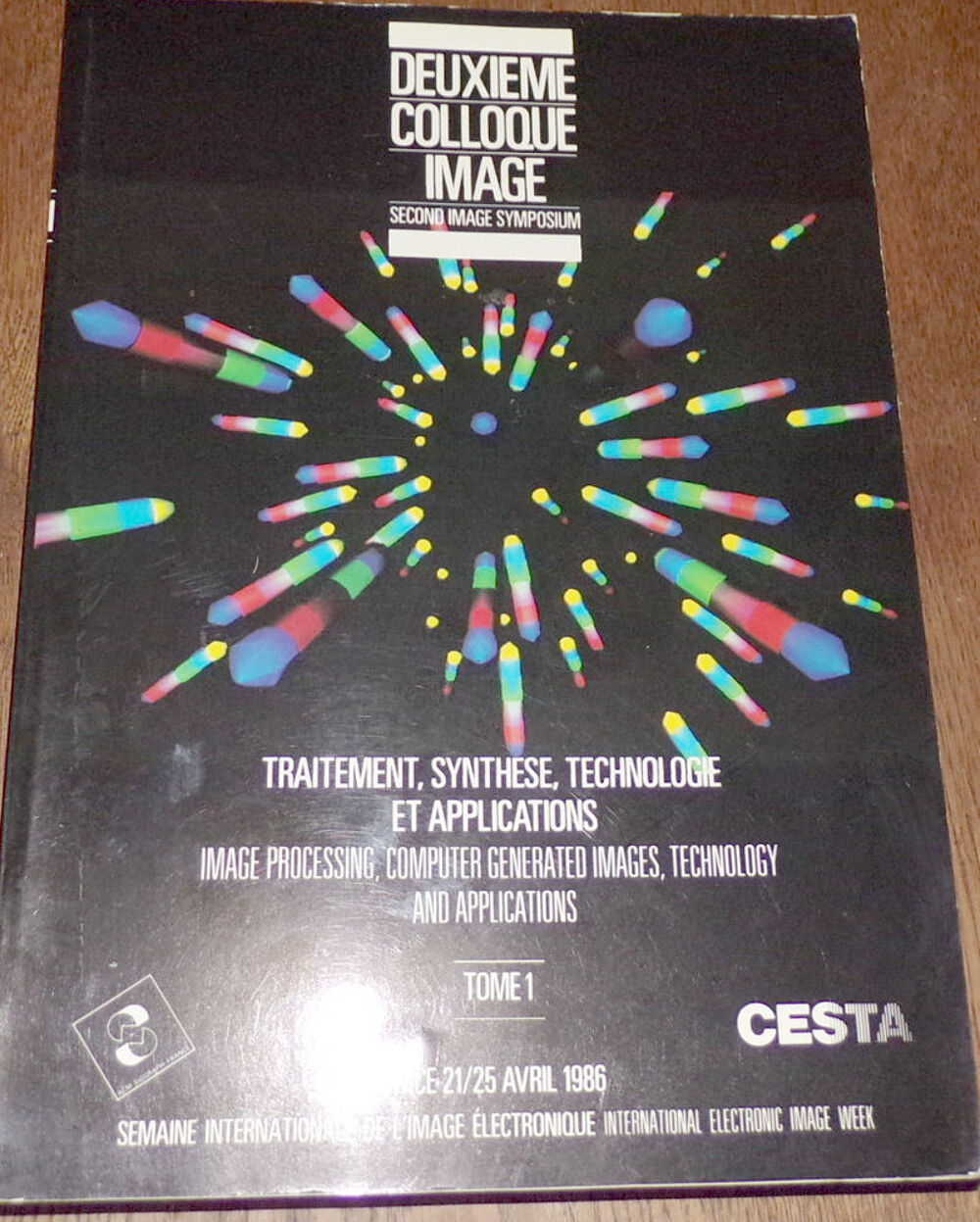 Deuxi&egrave;me colloque image traitement synthese technologie et a Livres et BD