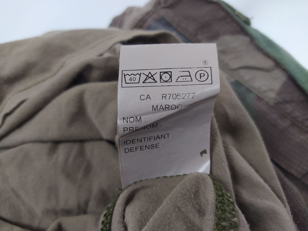Chemise Tactique Ubas Eminence 96L Arm&eacute;e Militaire D&eacute;fense Vêtements