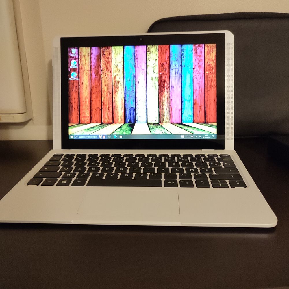 Tablette HP Tactile Hybride Pc Portable 2 en 1 Windows 10 Or Matériel informatique