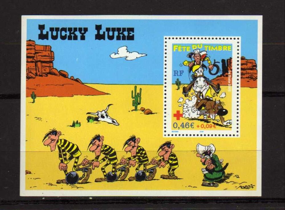 France 2003
Bloc N&deg; 55 ** Y&amp;T Lucky Luke 
