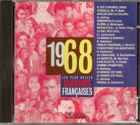 Les plus belles chansons Franaise 1968 7 Maurepas (78)
