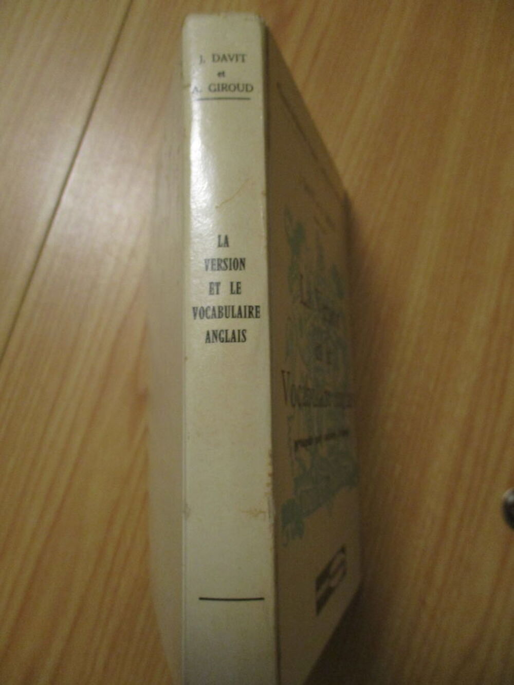 Livre "La version et le vocabulaire anglais" Livres et BD