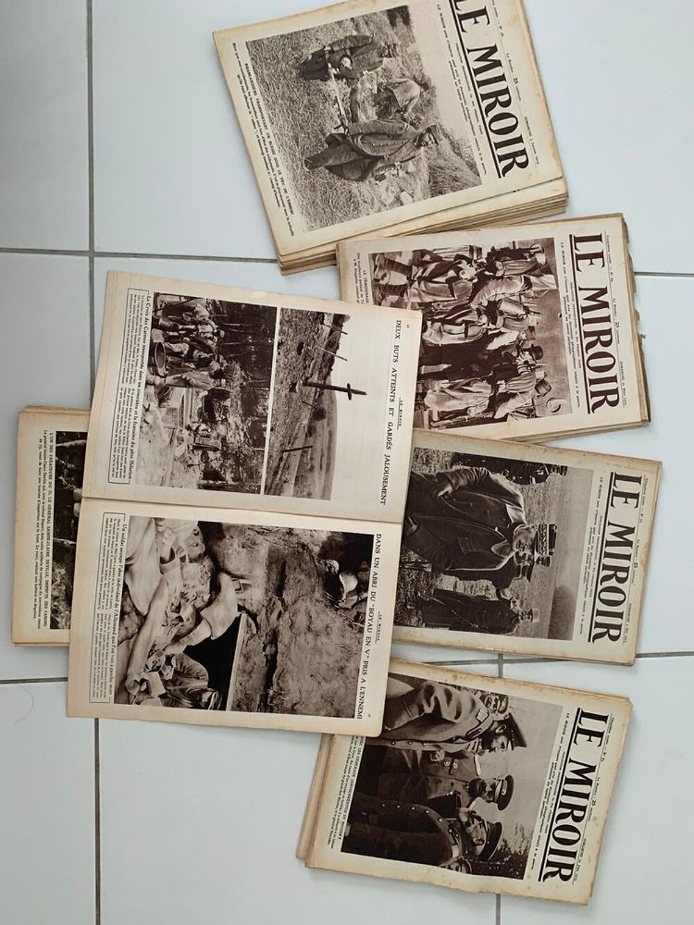 journaux Le Miroir 
