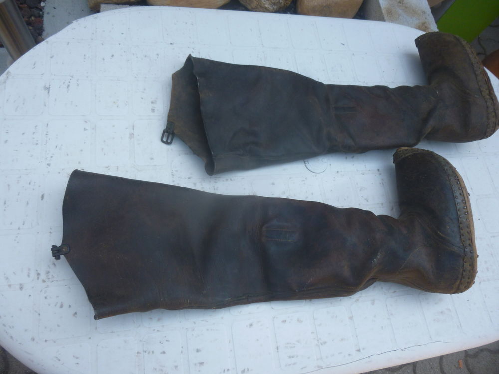 Cuissardes cuir 