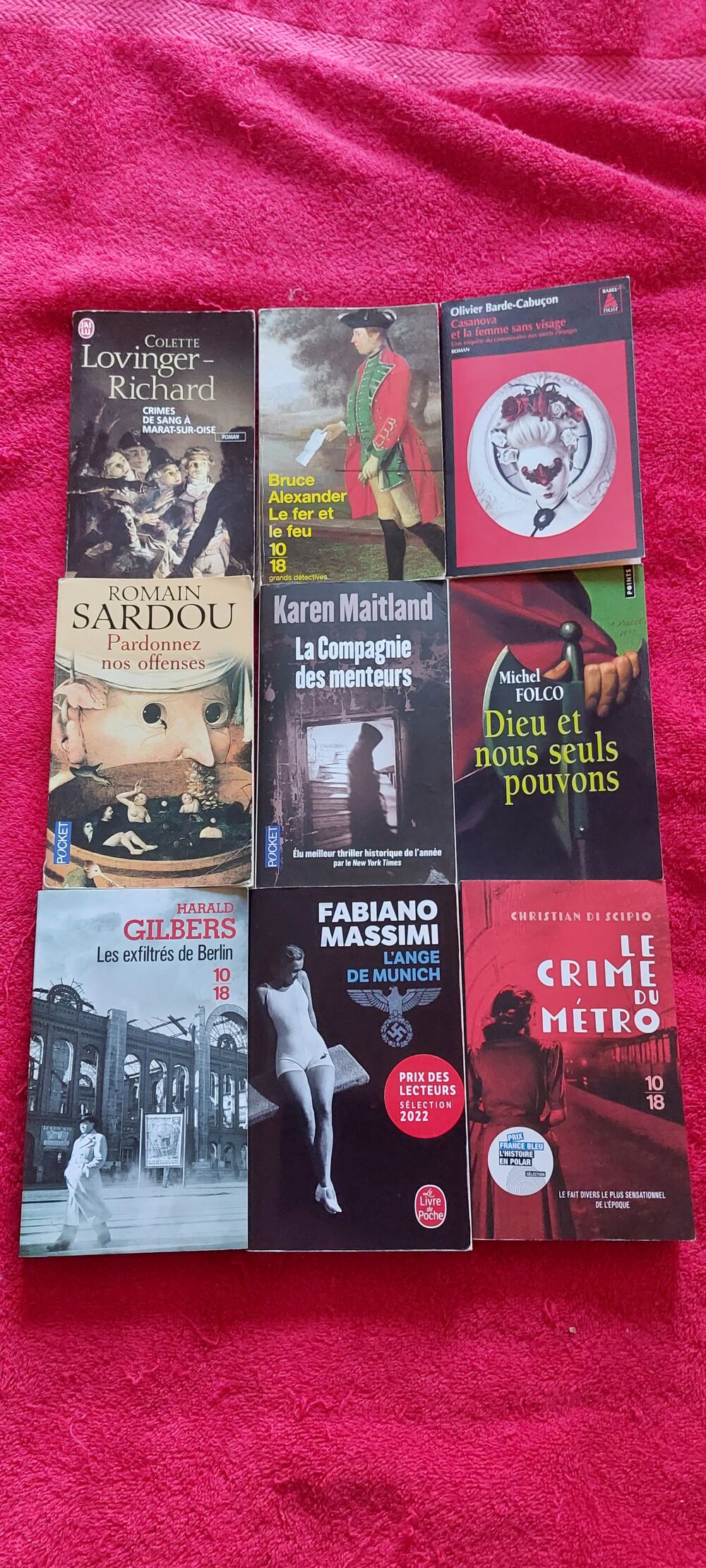 livres policier "historique" Livres et BD
