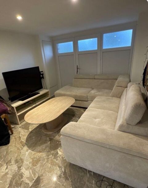 canap� L convertible lit,table basse et meuble tv 700 Athis-Mons (91)