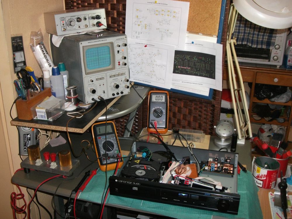 R&eacute;paration restauration mat&eacute;riel hifi Audio et hifi