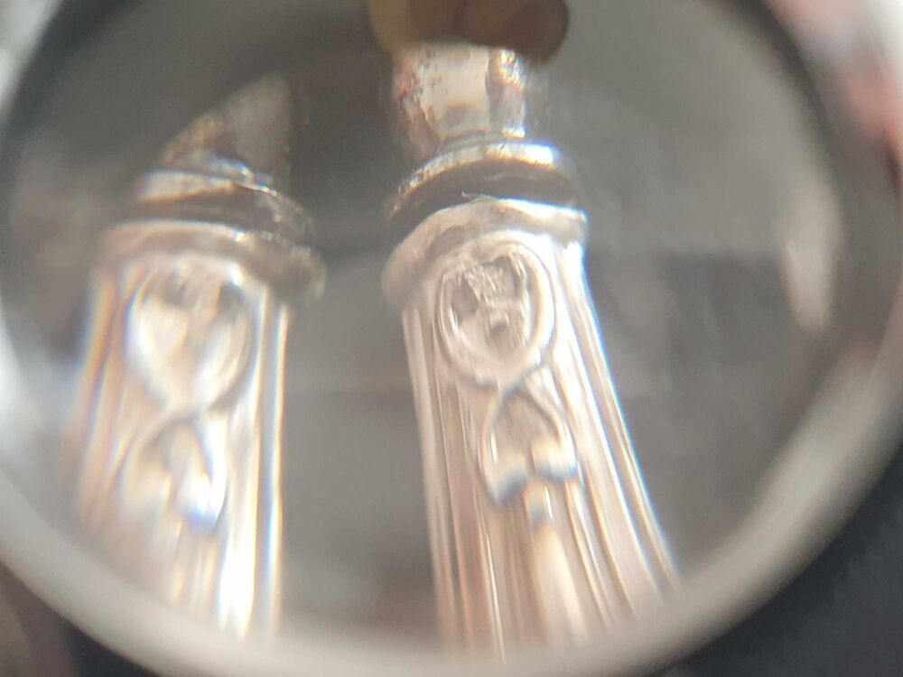 ciseaux XIX&eacute; argent Décoration