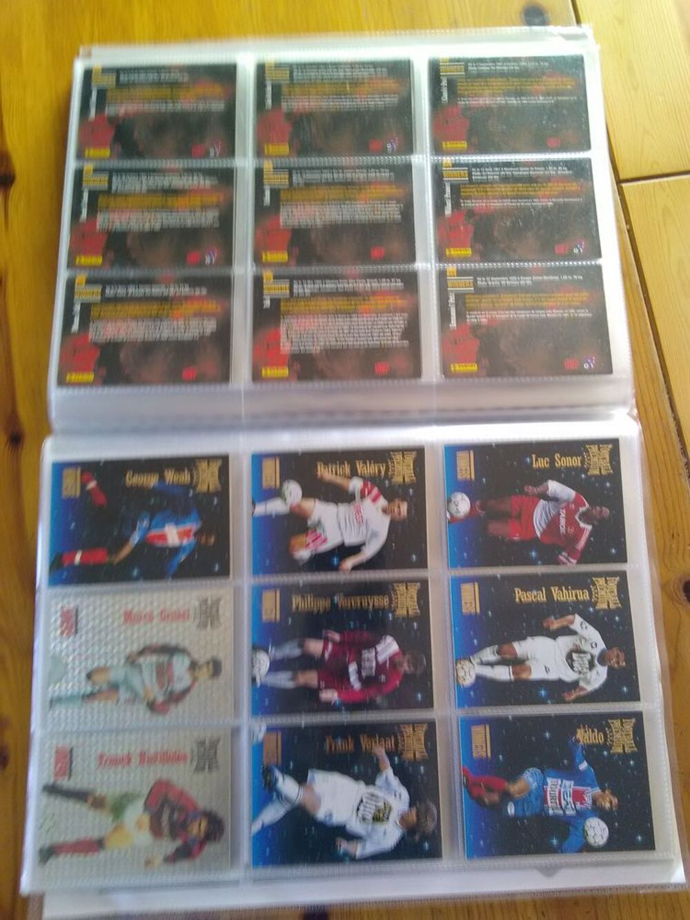 Classeur FOOTBALL CARDS PREMIUM 1995 complet 