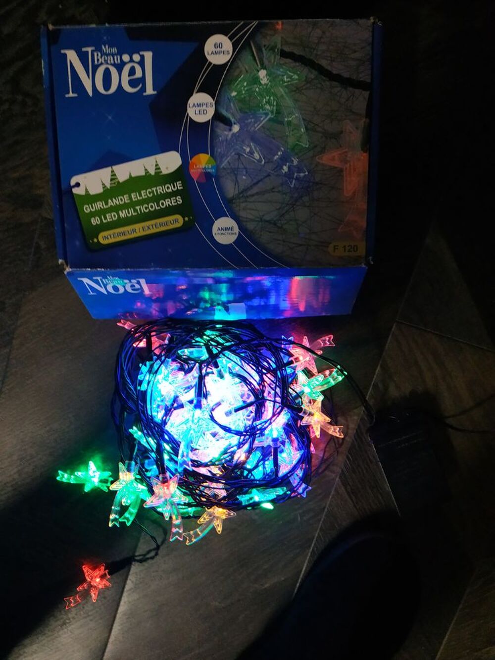 2 guirlandes &eacute;lectrique &agrave; led Décoration