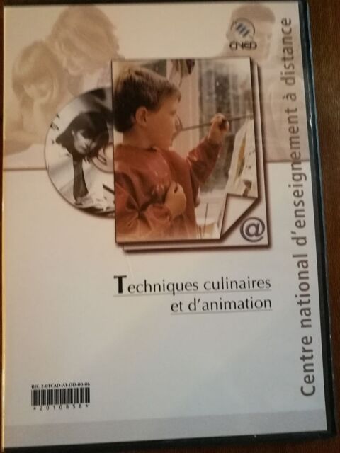 DVD Techniques culinaires et d'animation CNED  Villiers (86)