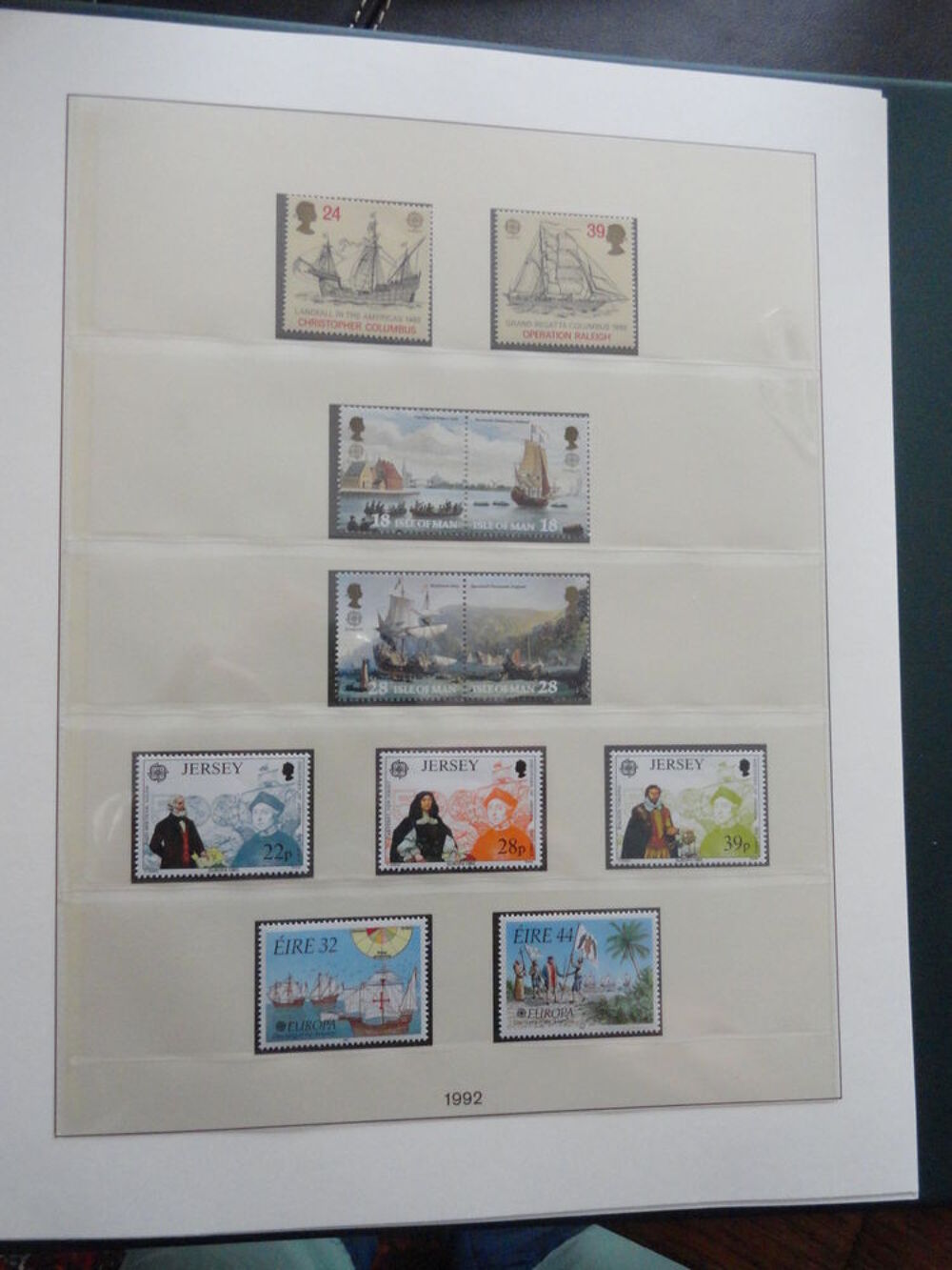 Timbres EUROPA Tous Pays 