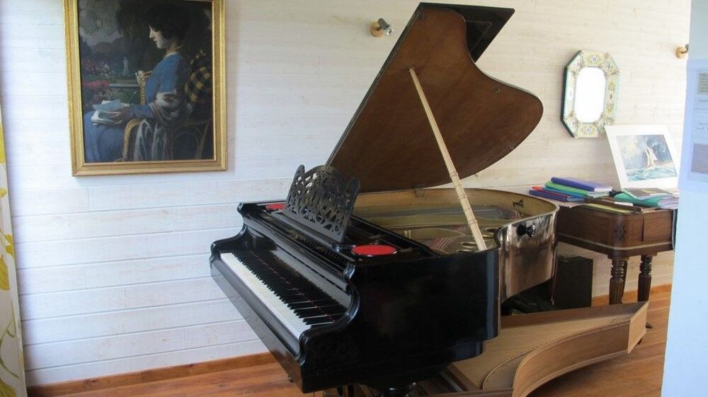 Piano &agrave; queue 1/4 B&ouml;sendorfer type viennois 164 cm de 1898 Instruments de musique