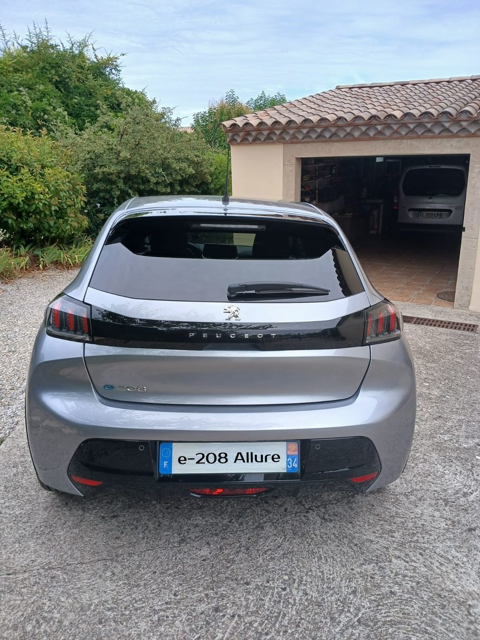 Peugeot 208 Electrique 50 kWh 136ch Allure 2022 occasion Saint-Pons-de-Mauchiens 34230