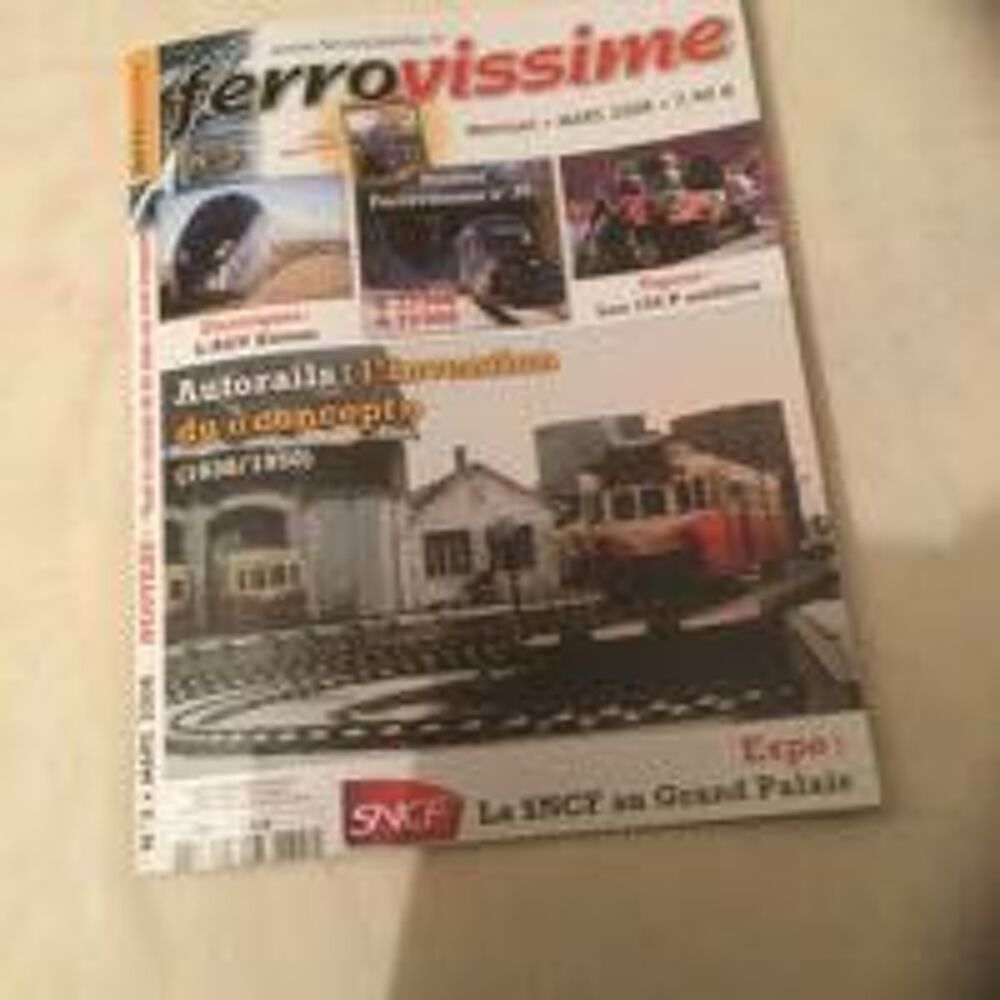 Ferrovissime n&deg; 3 de mars 2008 Livres et BD