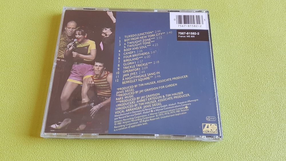 MANHATTAN TRANSFER CD et vinyles