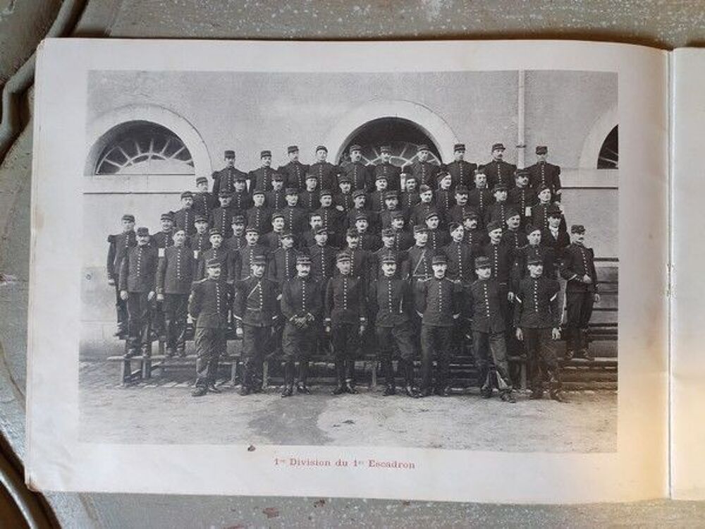 Album Photographies 8&egrave;me Cuirassiers Tours 1902 / Cavalerie 