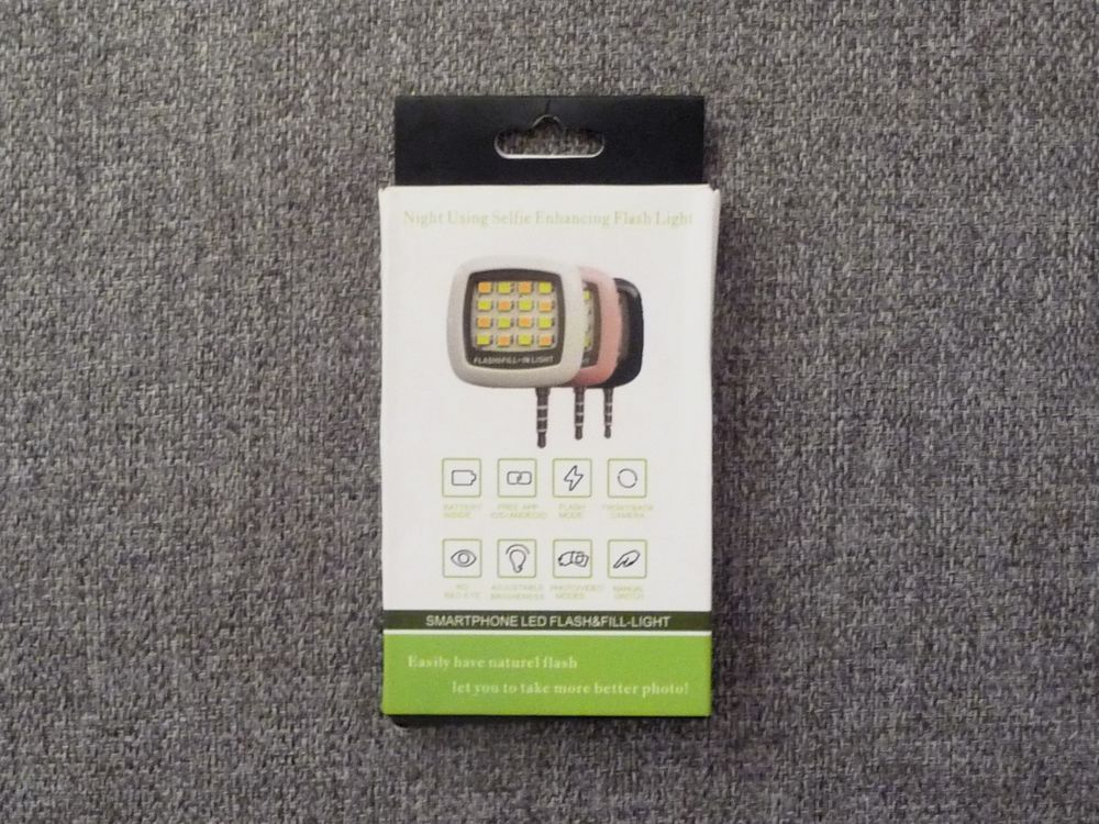 Flash Rechargeable Rose &agrave; 16 LED R&eacute;glables pour T&eacute;l&eacute;phone Téléphones et tablettes