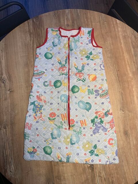Gigoteuse enfant garçon motif    Clown   3 Saleilles (66)
