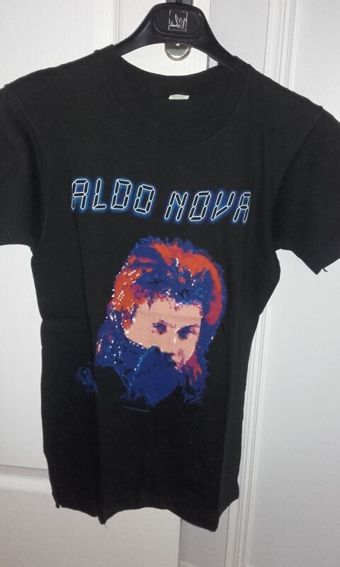 T-Shirt : Aldo Nova - I am a Subject Tour 1984 - Taille : S 250 Angers (49)