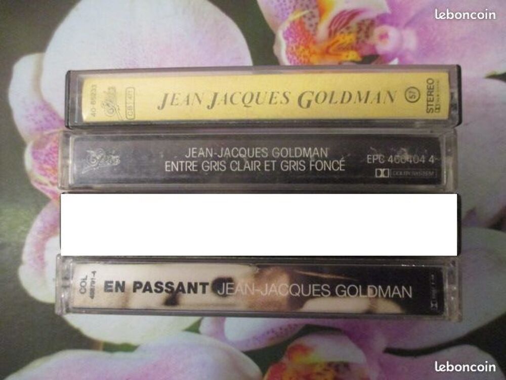 Cassettes audio Jean-Jacques Goldman CD et vinyles